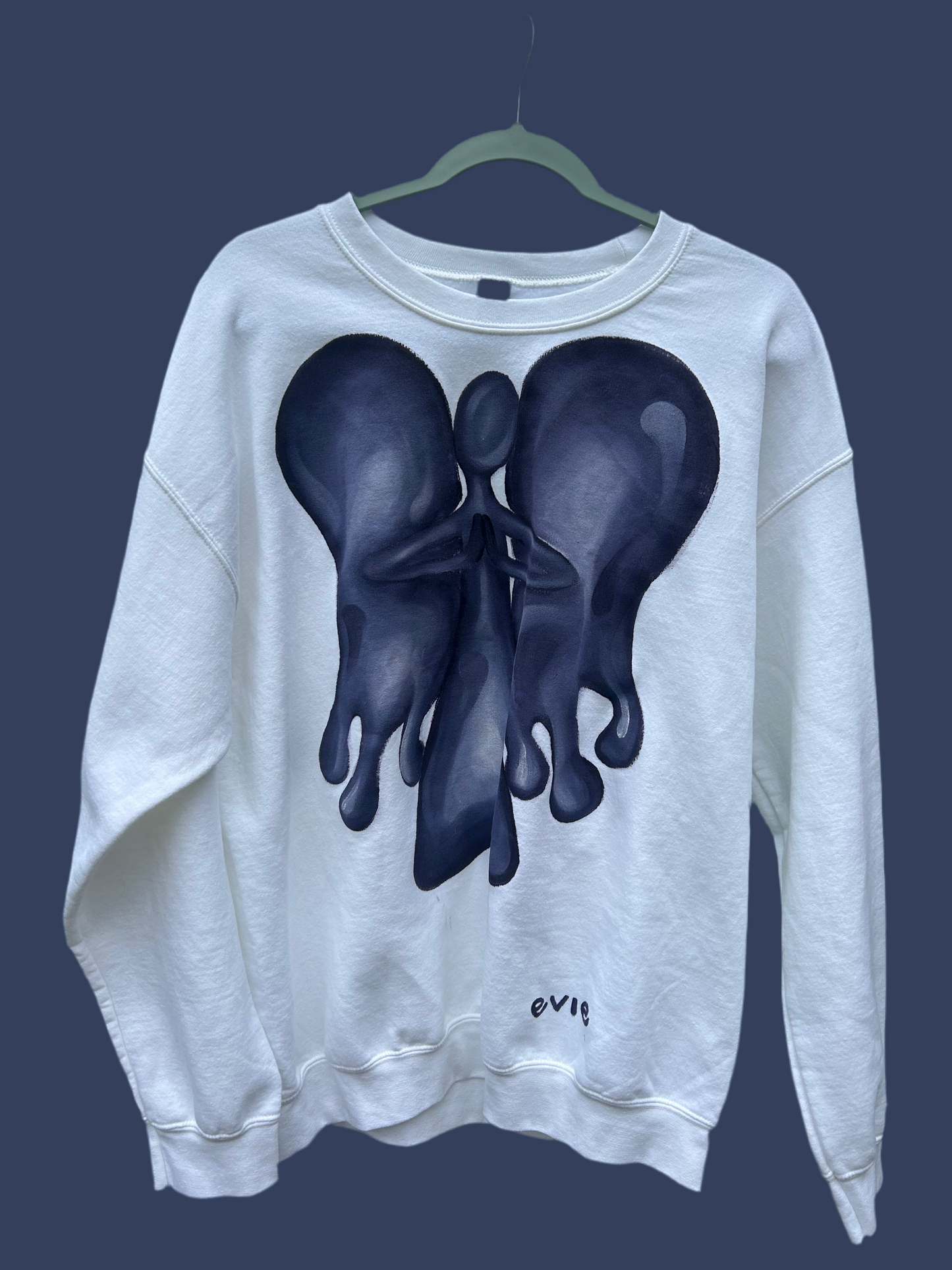 Navy Angel Sweatshirt
