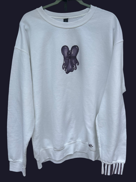 Purple Small Angel Sweatshirt