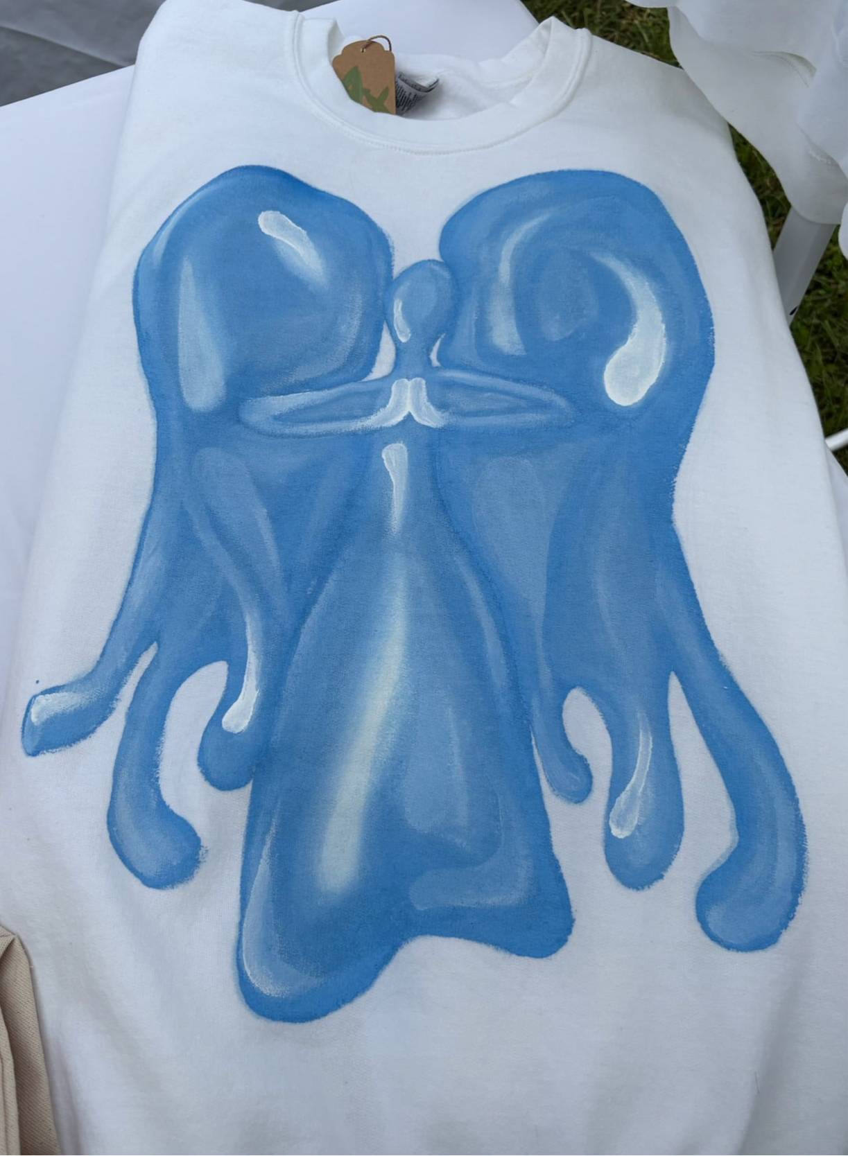 Custom Hand-Painted Sweatshirt