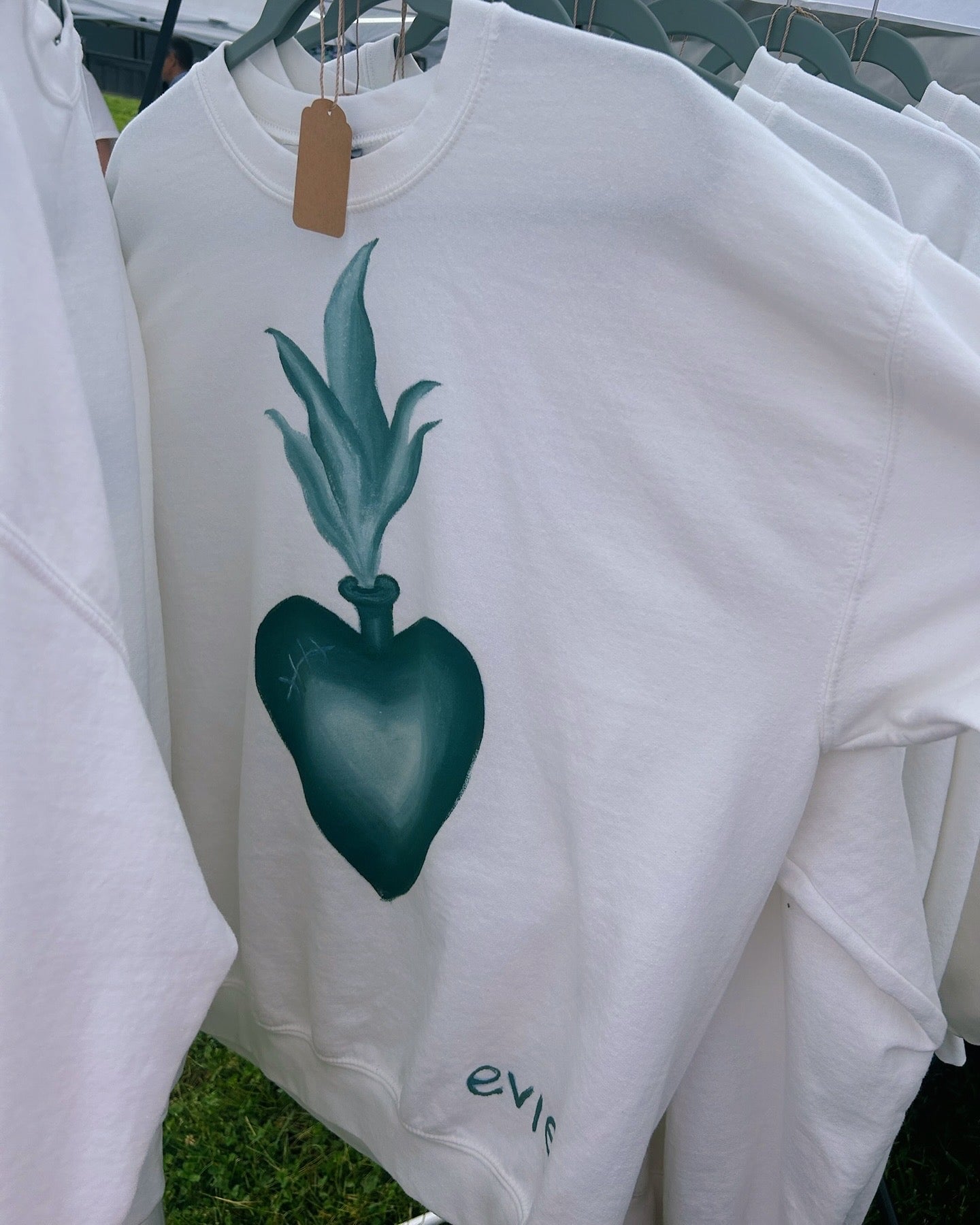 Custom Hand-Painted Sweatshirt